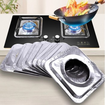 10 Adet Alüminyum Ocak Koruyucu Folyo