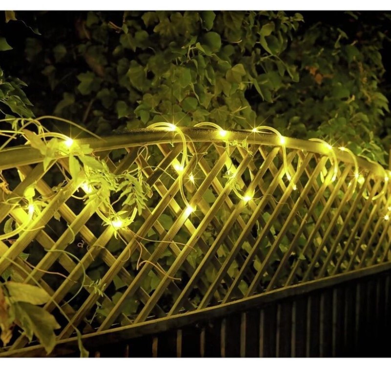 10 Metre Güneş Enerjili Hortum LED Işık