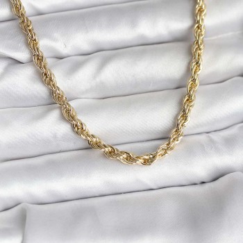 14K Gold Renk Kaplama Burgu Model CM Kadın Kolye