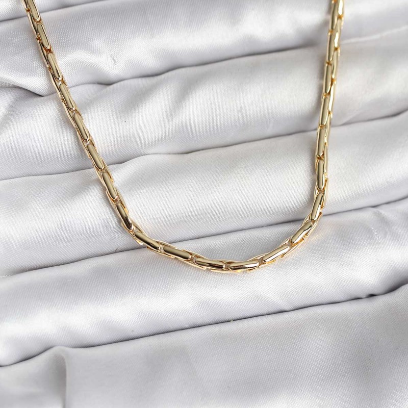 14K Gold Renk Kaplama Model CM Kadın Kolye