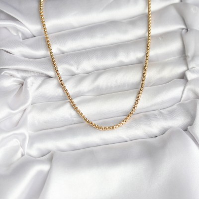 14K Gold Renk Kaplama Zincir Model CM Kadın Kolye