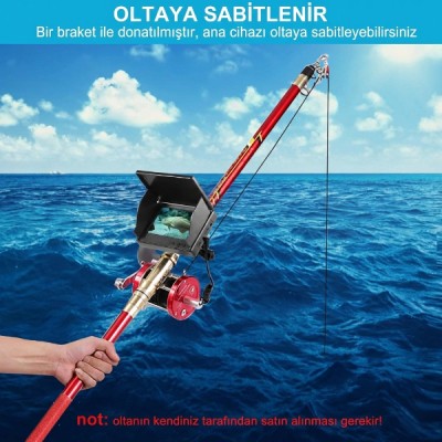 15 Metre Sualtı Balık Tutma Kamerası 