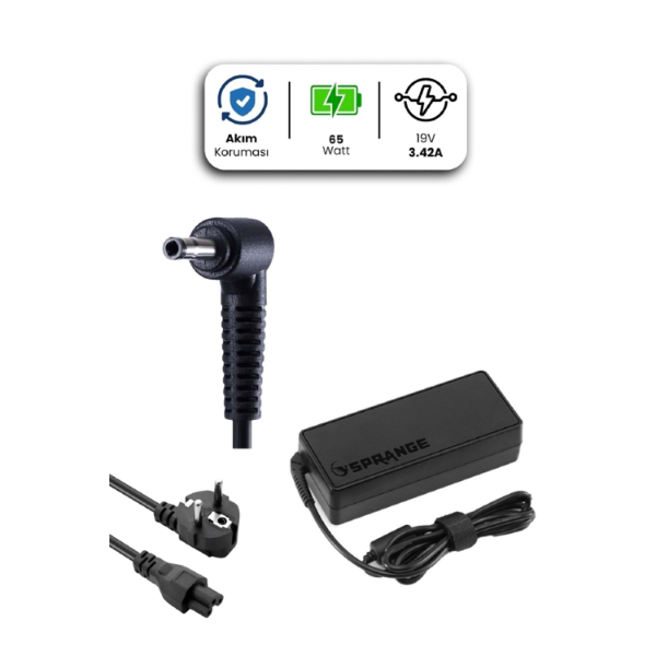 19V 3.42A 4.0 * 1.35mm 65W ASUS İçin Laptop Adaptör