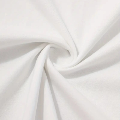 20/1 Penye Compack Palmiye Ön Baskılı Oversize Bisiklet Yaka Kısa Kol Yazlık T-shirt - Beyaz -