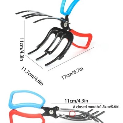 3 Pençeli 11 cm Balık Sabitleyici Maşa 