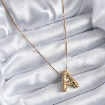 316L Çelik Gold Renk Bubble 