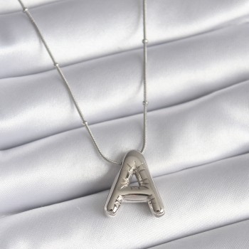 316L Çelik Gümüş Renk Bubble 