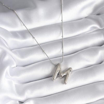 316L Çelik Gümüş Renk Bubble 