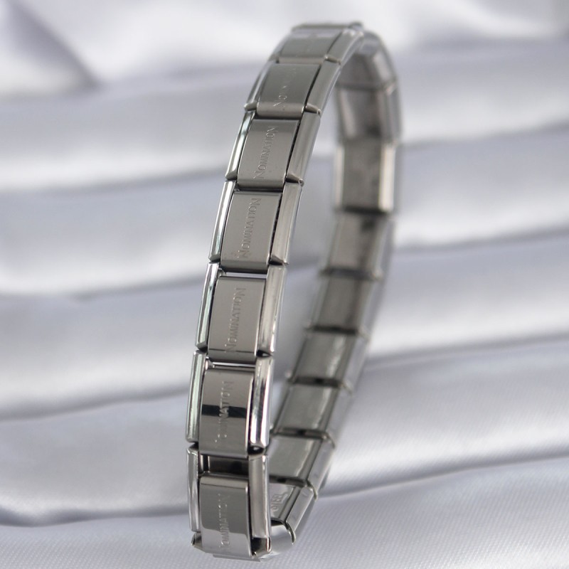 316L Çelik Gümüş Renk Yazılı Nomination Model Kadın Bileklik