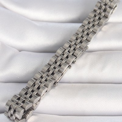 316L Çelik Gümüş Renk Zincir Model Erkek Bileklik