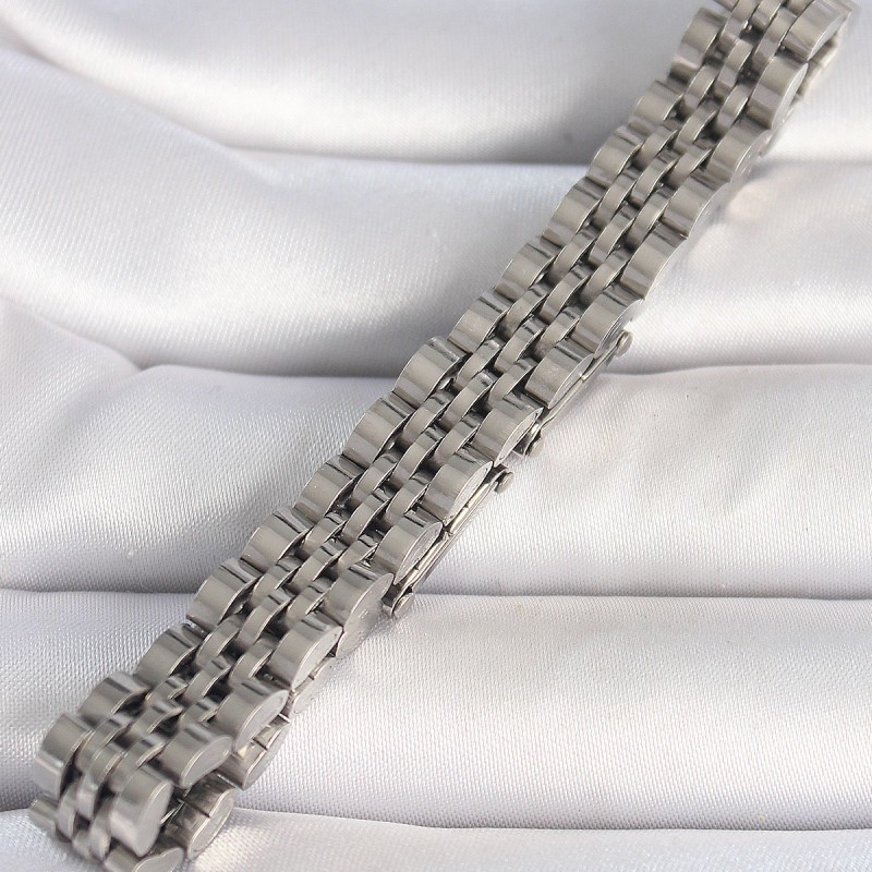 316L Çelik Gümüş Renk Zincir Model Erkek Bileklik