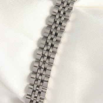 316L Çelik Gümüş Renk Zincir Model Erkek Bileklik
