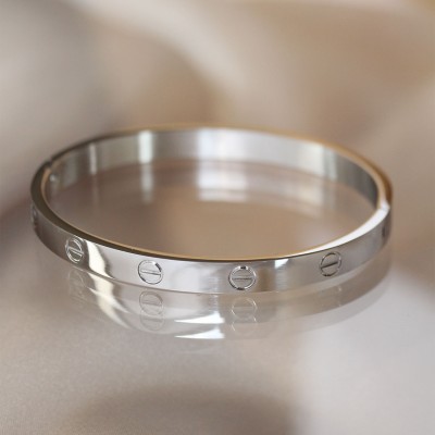 316L Çelik Silver Renk Bilezik