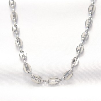 316L Çelik Silver Renk Gemici Zincir Kolye