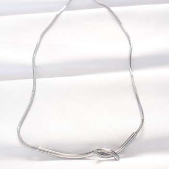 316L Çelik Silver Renk Kolye