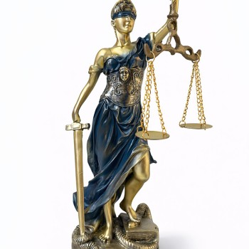 31x10 cm Polyester Adalet Biblosu 