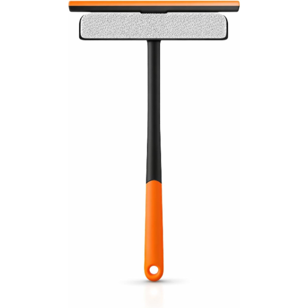 360 Derece Oynar Çift Başlıklı Çekçek Cam Temizleme Aparatı 