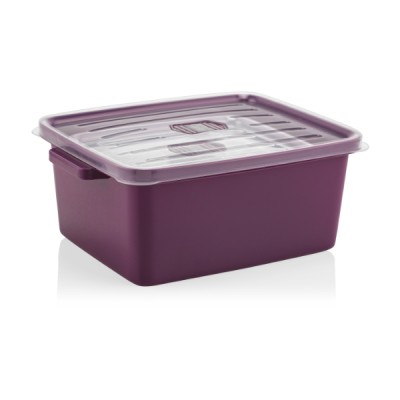 3'lü Dikdörtgen Mikrodalga Saklama Kabı Seti