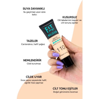 3'lü Fit Myi Tüp Fondöten Seti 