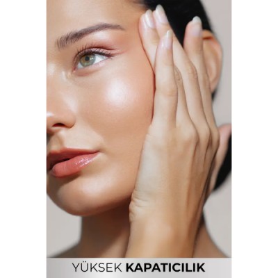 3'lü Mat Bitişli Likit Fondöten Seti