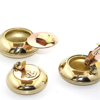 3'lü Pirinç Küllük Seti 