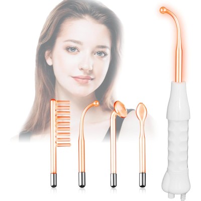 4 Başlıklı Yüksek Frekanslı Cilt Bakım Analiz Cihazı 