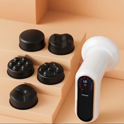 5 Başlıklı Titreşimli Sıkılaştırıcı Masaj Makinesi 