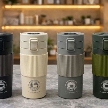 500 ml Paslanmaz Çelik Dereceli Termos Mug Bardak