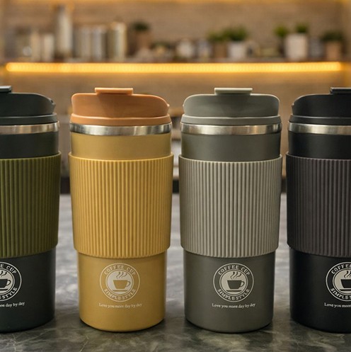 500 ml Paslanmaz Çelik Termos Mug Bardak