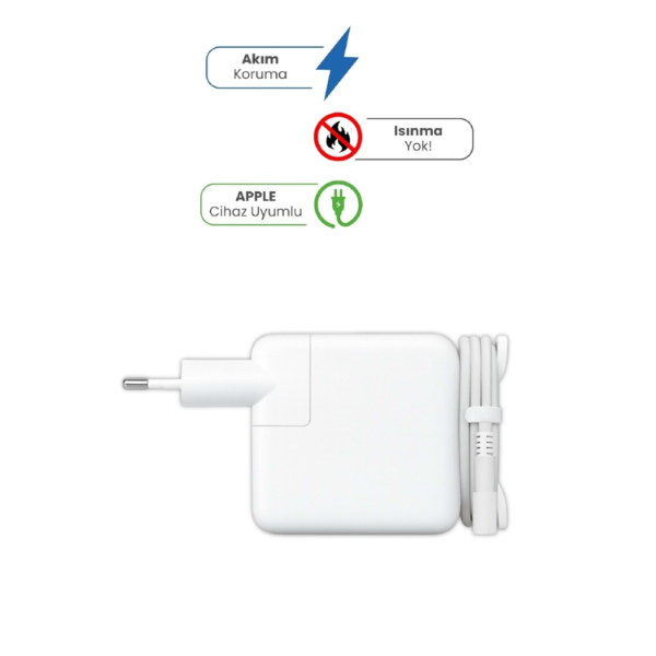 6.50V 3.65A MAGSAFE 2 60W APPLE İçin Laptop Adaptör