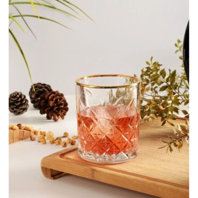 6'lı Kristal Meşrubat Bardağı 300 ml 