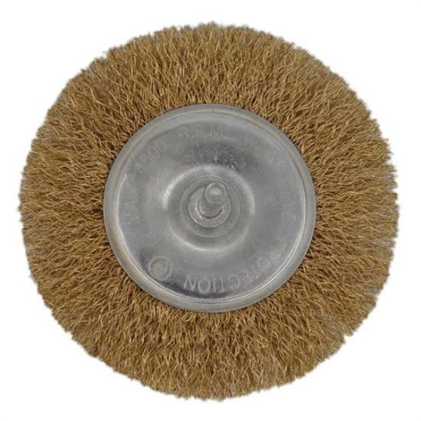  6'lı Pimli Tel Fırça Seti - Pas Yağ Kir Boya Yapışkan Çözücü 