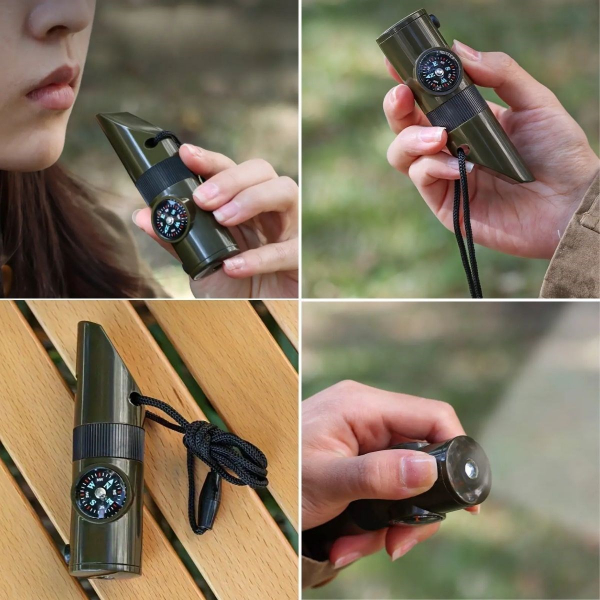 7'si 1 Arada Acil Durum Düdüğü