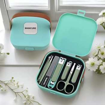 8 Parça Çantalı Manikür Seti 