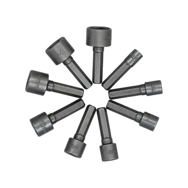 9 Parça Manyetik Somun Adaptörü 