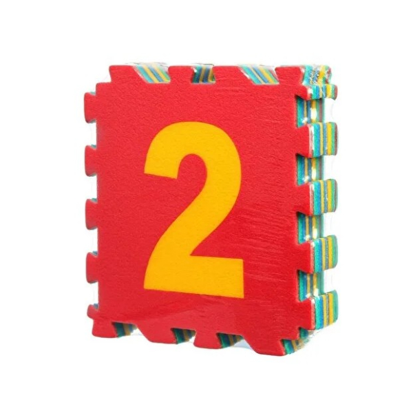 9 Parça Sayılar Puzzle Yer Matı 