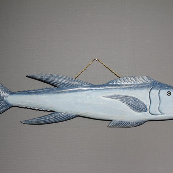 Ahşap Duvara Asmalı Balık Pano 