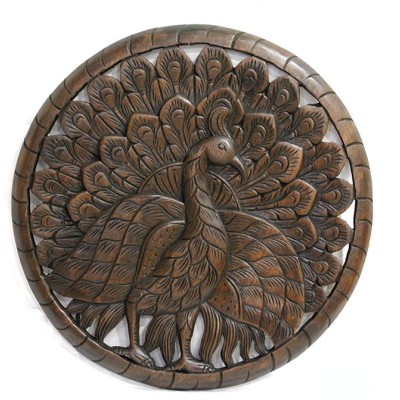 Ahşap Duvara Asmalı El Oyması Pano 