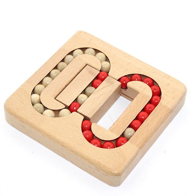 Ahşap Eğitici Rubik Küp Oyunu 