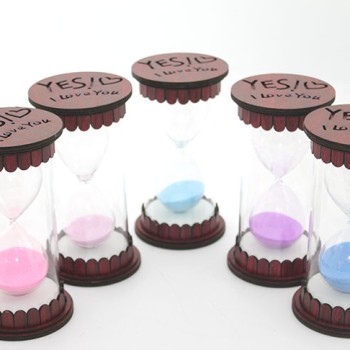 Ahşap Kum Saati Model 3