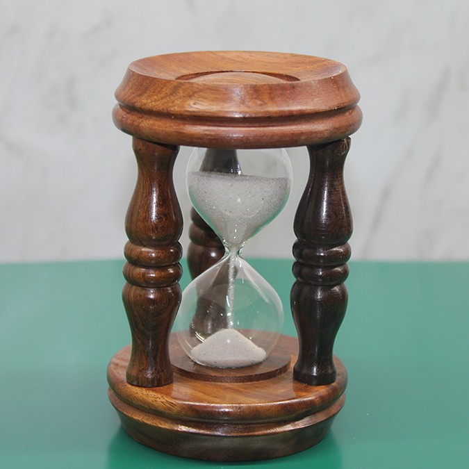 Ahşap Kum Saati Model 6 