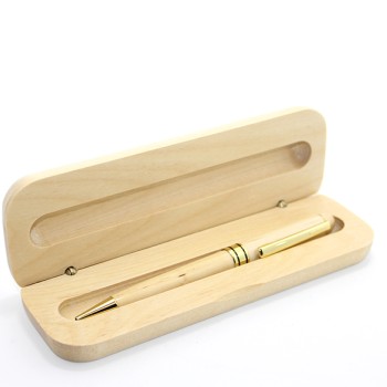 Ahşap Kutulu Tükenmez Kalem Model 1 