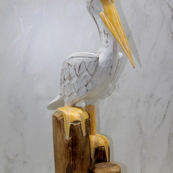 Ahşap Pelikan 60 Cm 