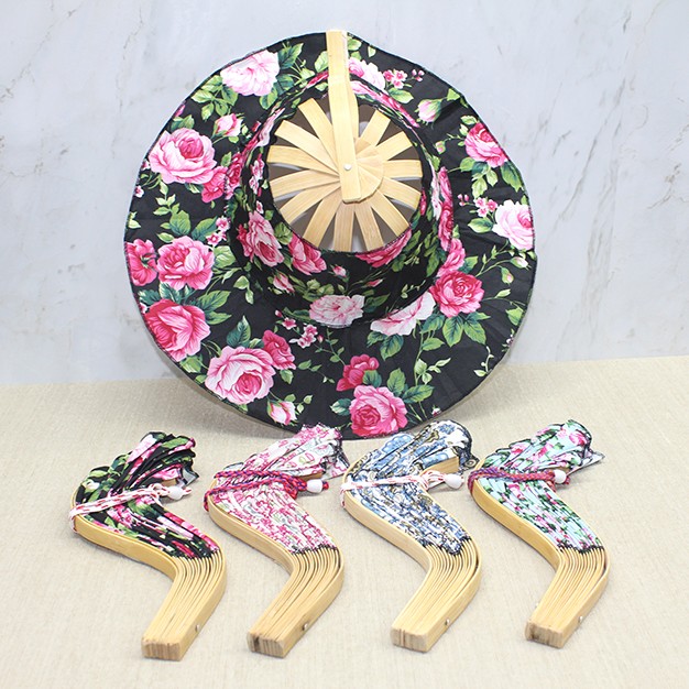 Ahşap Şapkalı Yelpaze 