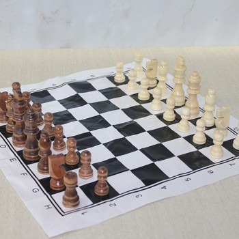 Ahşap Satranç Taşı 9 Cm