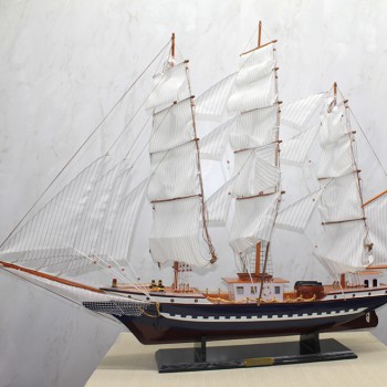 Ahşap Yelken Gemi Model 4