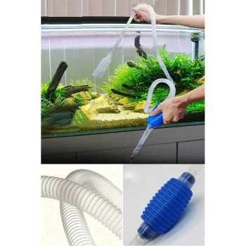 Akvaryum Dip Çekme Sifonu 