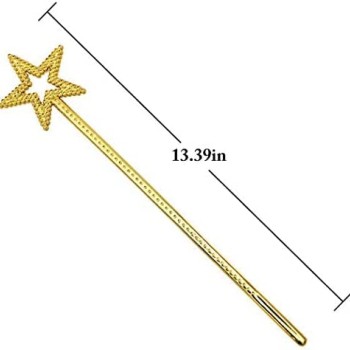 Altın Renk Yıldız Peri Asası