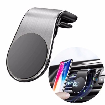 Araba Klimasına Takılan Mandallı Mıknatıslı Telefon Tutucu 