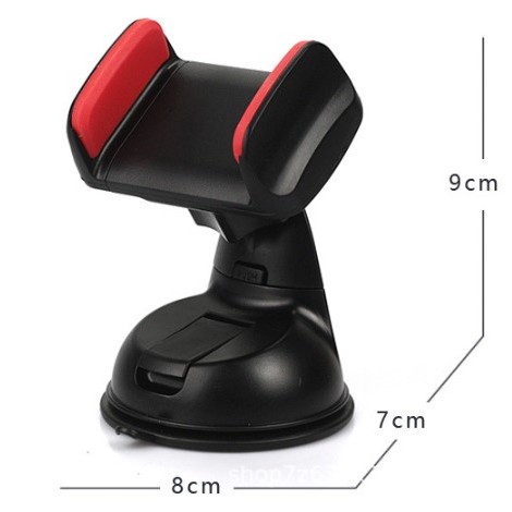 Araç İçi Torpido ve Cam Vakumlu Kısa Boy Telefon Tutucu 